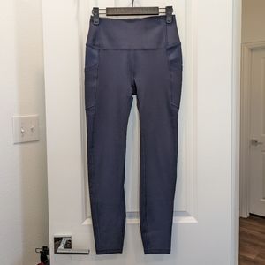 Gap Fit Sculpt Compression Navy Blue Leggings S